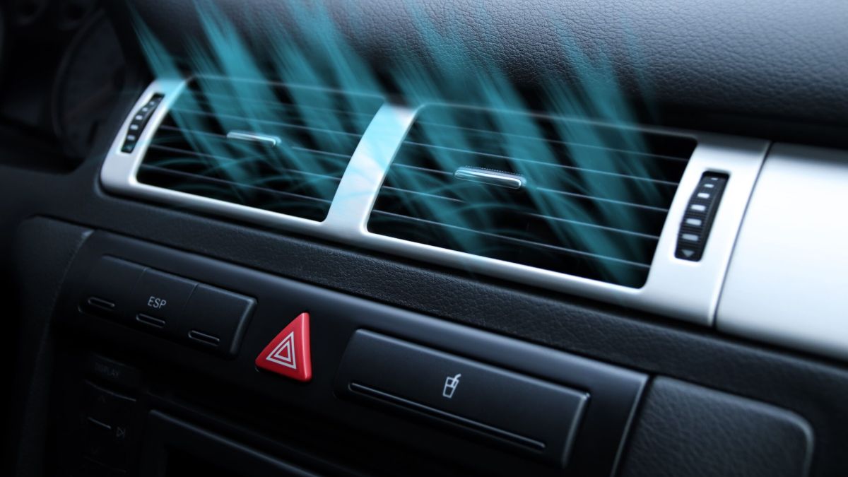 Klimadesinfektion bei Autos