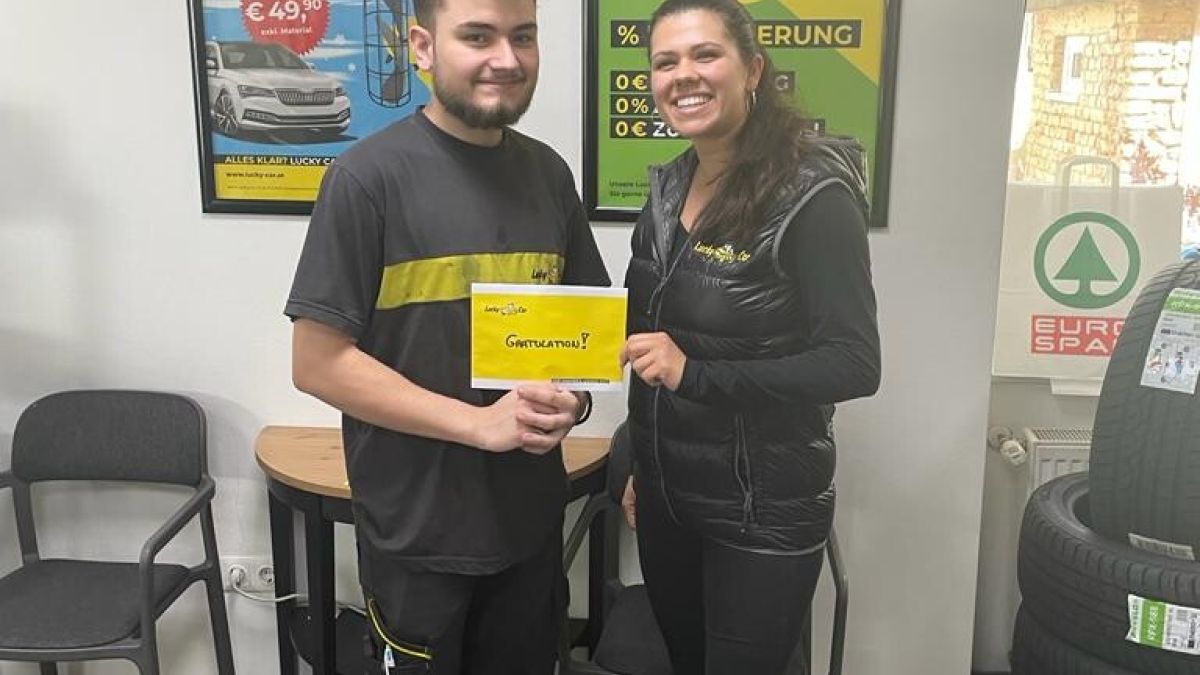 Lucky Car gratuliert seinen Musterschülern!
