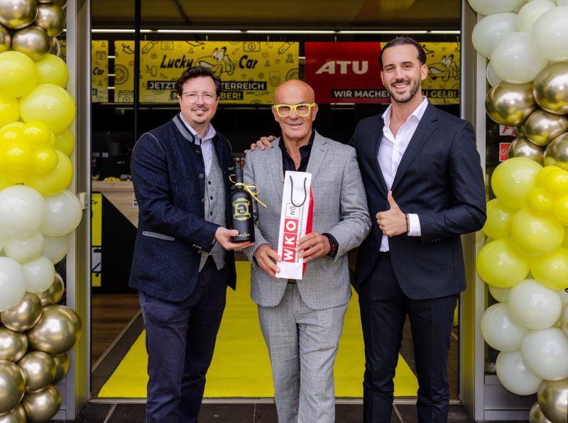 Ganz Österreich in Lucky Car Gelb 🚗