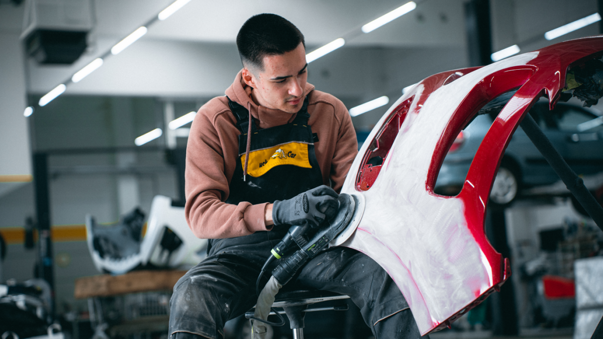 Steinschlag – der Lack ist ab