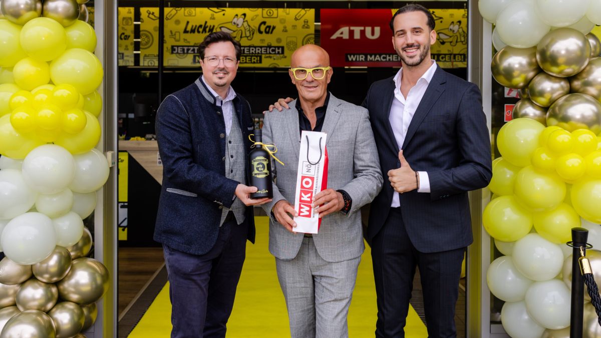 Ganz Österreich in Lucky Car Gelb 🚗