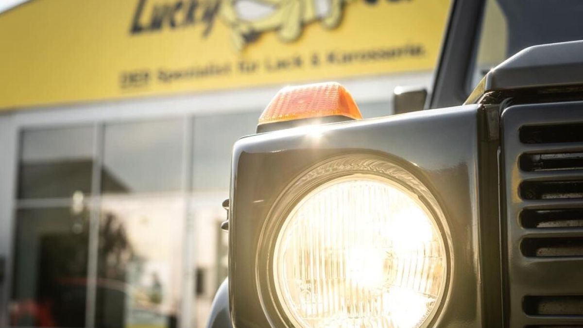 Autoscheinwerfer schon poliert?