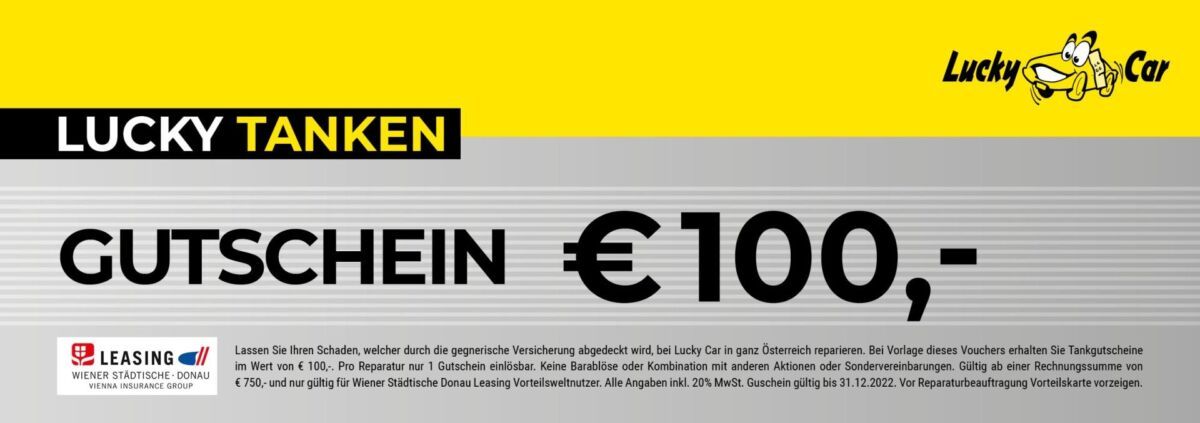 Lucky Car Tankgutschein in Österreich.