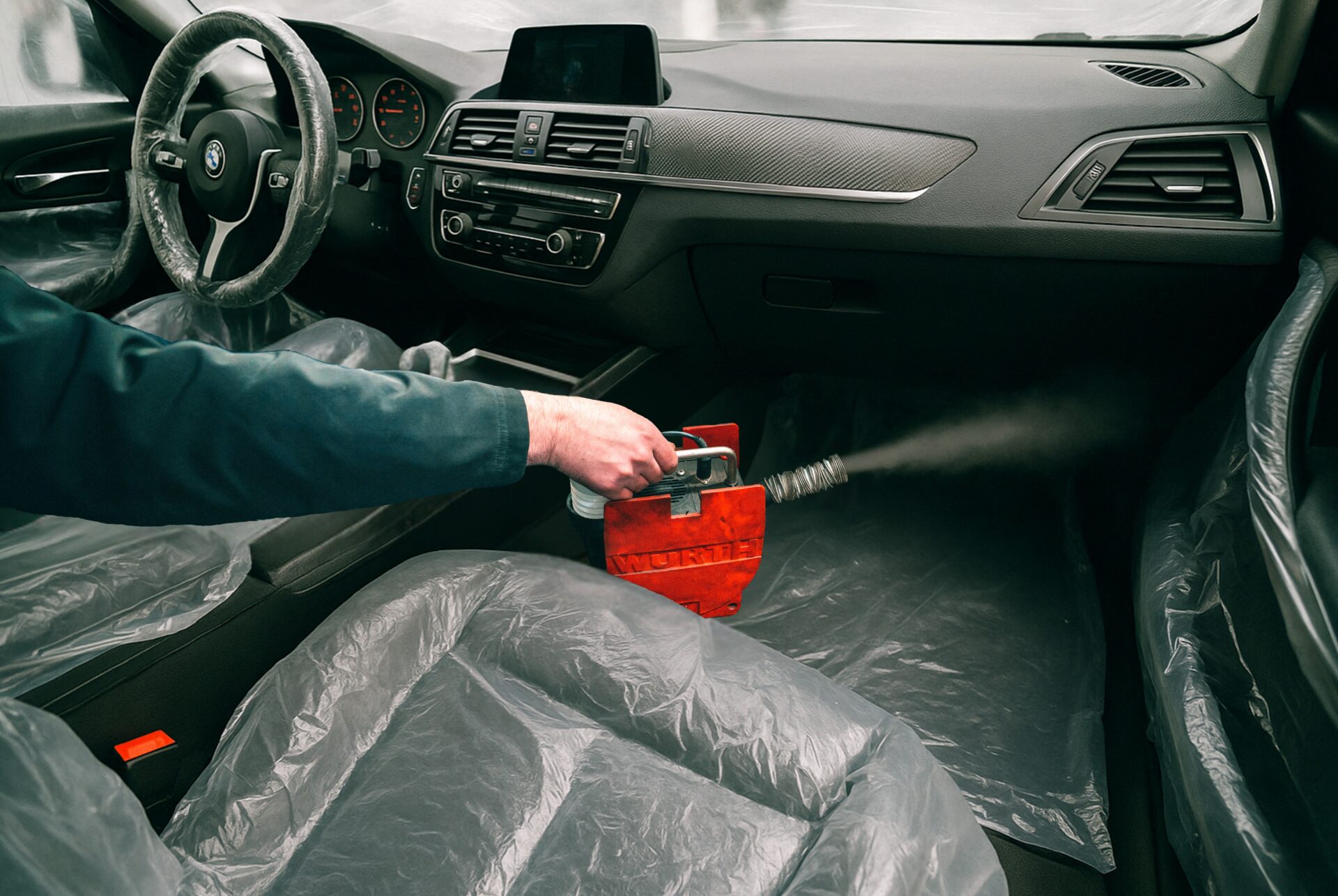 Klimadesinfektion im Auto bei Lucky Car