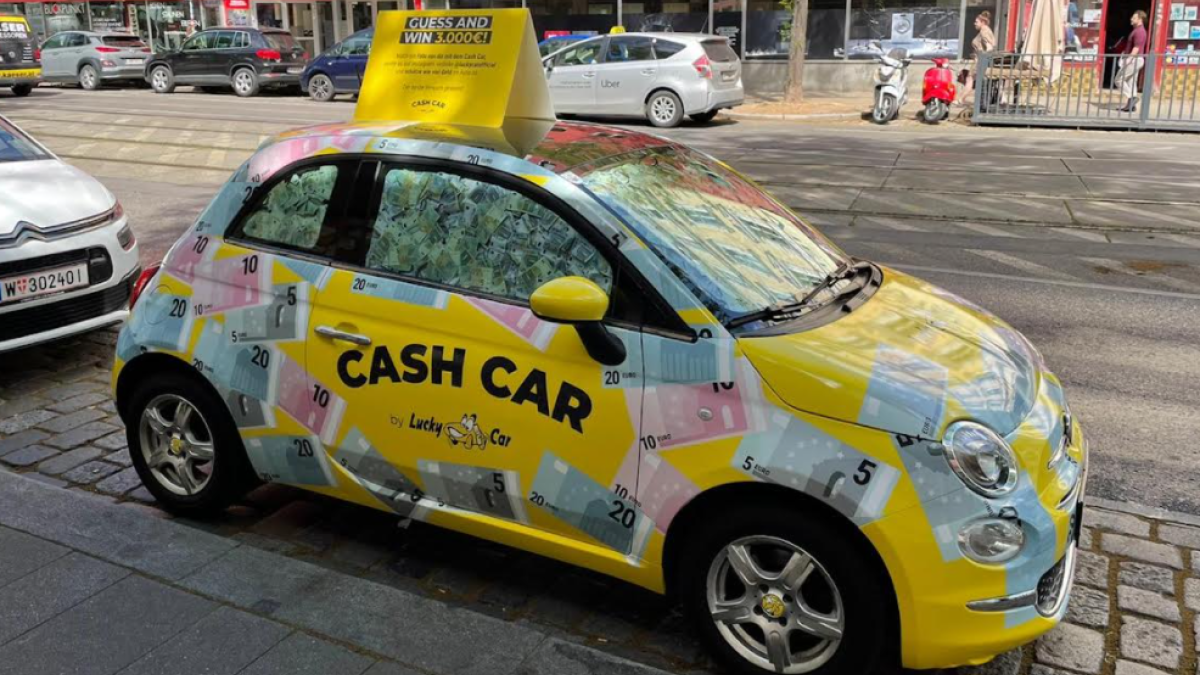 Unser Lucky-Cash Car!